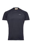 Game T-Shirt Tops T-shirts Short-sleeved Navy Forét