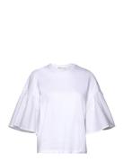 Vumeiw Top Tops T-shirts & Tops Short-sleeved White InWear