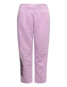 Fleece Joggers Kids Sport Sweatpants Pink Adidas Sportswear