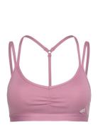 Yo Ess Ls Bra Sport Bras & Tops Sports Bras - All Pink Adidas Performa...