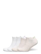 Lindex Sock Ankle 4 P Lettuce Edge Vit