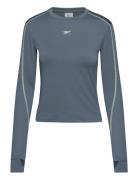 Running Ls Layer Sport T-shirts & Tops Long-sleeved Blue Reebok Perfor...
