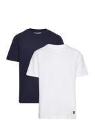 2 Pack Ss Lounge T-Shirt Tops T-shirts Short-sleeved Navy Lyle & Scott...