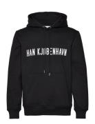 Hk Logo Regular Hoodie Designers Sweat-shirts & Hoodies Hoodies Black ...
