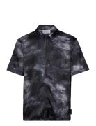 Printed Summer Shirt Short Sleeve Designers Shirts Short-sleeved Black...