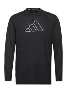 Ti 3B Ls Tee Sport T-shirts Long-sleeved Black Adidas Performance