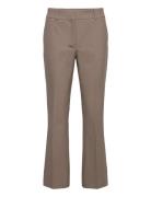 Clara Ankle 285 Biscuit Melange Bottoms Trousers Flared Brown FIVEUNIT...
