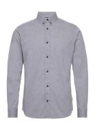 Jjchambray Detail Shirt Ls Tops Shirts Casual Grey Jack & J S