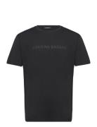Gusbblogo Tee Tops T-shirts Short-sleeved Black Bruuns Bazaar