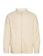 Revolution Overshirt Zip Cotton Kräm