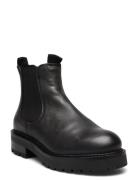 Marit Two-T Shoes Boots Ankle Boots Ankle Boots Flat Heel Black Paveme...