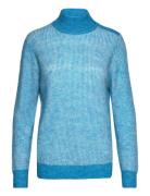Ihjordan Ls12 Tops Knitwear Turtleneck Blue ICHI