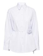 Mona Shirt Tops Shirts Long-sleeved White NORR