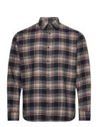 Selected Homme Slhregowen-Flannel Shirt Ls Check Svart