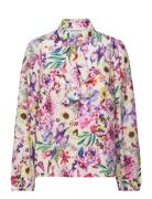 Ellie Shirt Tops Shirts Long-sleeved Multi/patterned Lollys Laundry