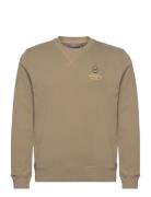 Morris Carter Sweatshirt Khaki Green