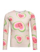Rose Tops T-shirts Long-sleeved T-shirts Multi/patterned Molo