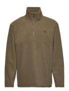 Half Zip Fleece Tops Sweat-shirts & Hoodies Fleeces & Midlayers Khaki ...