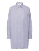 Popla Nuella Shirt Yd Tops Shirts Long-sleeved Blue Mads Nørgaard