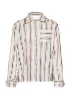 Hosbjerg Kydia Stripe Shirt Kräm