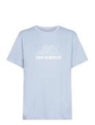 Nb Sport Jersey Graphic T-Shirt Sport T-shirts & Tops Short-sleeved Bl...