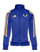 Messi Jkt Y Sport Sweat-shirts & Hoodies Sweat-shirts Blue Adidas Perf...