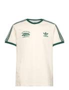 Grf Tee Sport T-shirts Short-sleeved Beige Adidas Originals