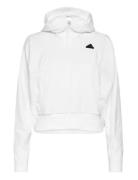 W Z.n.e. Wvn Fz Tops Sweat-shirts & Hoodies Hoodies White Adidas Sport...