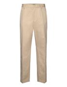 D2. Wide Straight Chinos Bottoms Trousers Chinos Beige GANT