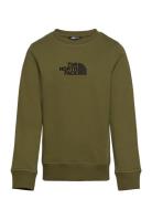 B Drew Peak Light Crew Sport Sweat-shirts & Hoodies Sweat-shirts Khaki...