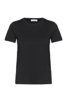 Marc O'Polo T-Shirts Short Sleeve Svart