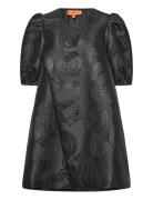 Brethel, 1912 Fil Coupe Designers Short Dress Black STINE GOYA