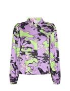 Nuwanda Shirt Tops Blouses Long-sleeved Purple Nümph