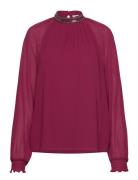 Vila Vianlis Halterneck L/S Top/Su Röd