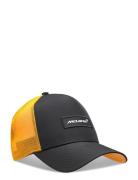 Patch Front Trucker Mcauto Sport Headwear Caps Yellow New Era