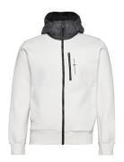 Bowman Insulated Zip Hood Sport Sweat-shirts & Hoodies Hoodies White S...