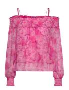 Sierracras Blouse Tops Blouses Long-sleeved Pink Cras