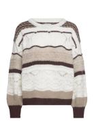 Onladina Life L/S Pullover Knt Noos Tops Knitwear Jumpers Beige ONLY