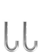 OYOY Living Design Pieni Hook - Pack Of 2 Silver