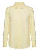 Recycled Cdc Relaxed Shirt Tops Shirts Long-sleeved Yellow Calvin Klei...