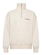 Tommy Hilfiger Monotype H Ycomb 1/4 Zip Kräm