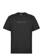 Mars T-Shirt Tops T-shirts Short-sleeved Black NICCE