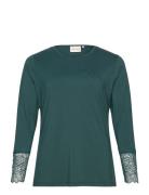 Wa-Stella Tops T-shirts & Tops Long-sleeved Green Wasabiconcept