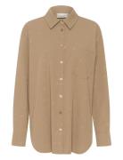 Gestuz Loginagz Ls Shirt Beige