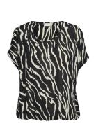 Kaffe Kaamber Sl Printed Svart