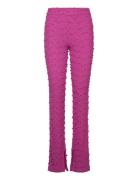 Elayna Bottoms Trousers Flared Pink Hofmann Copenhagen