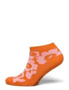 Rasu Unikko T Lingerie Socks Footies-ankle Socks Orange Marimekko