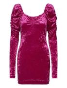 Velvet Puff Mini Dress Designers Short Dress Pink ROTATE Birger Christ...