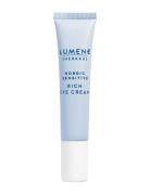 Lumene Nordic Sensitive Rich Eye Cream 15 Ml Ögonvård Nude LUMENE