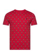 Ssl-Tsh Tops T-shirts Short-sleeved Red Polo Ralph Lauren